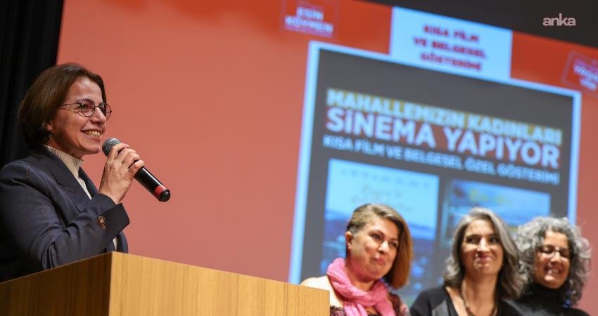 Maltepe Belediyesi’nin desteklediği "Mahallemizin Kadınları Sinema Yapıyor" projesi kapsamında hazırlanan kısa