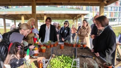 Maltepe Belediyesi ve LÖSEV iş birliğiyle Çocuk Tarım Parkı’nda Yerli