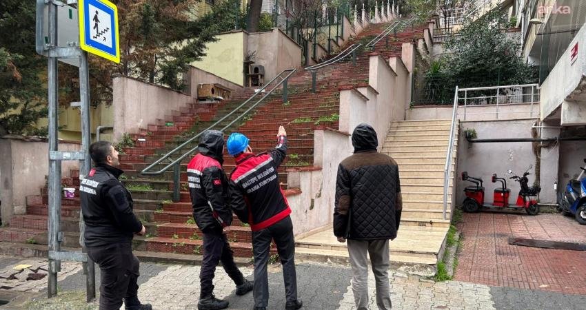 Maltepe Belediyesi, afet anında tehlike yaratabilecek klima, direk, elektrik kabloları,