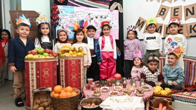 Mamak Belediyesi’ne bağlı kreşlerde, 12–18 Aralık Yerli Malı Haftası dolayısıyla