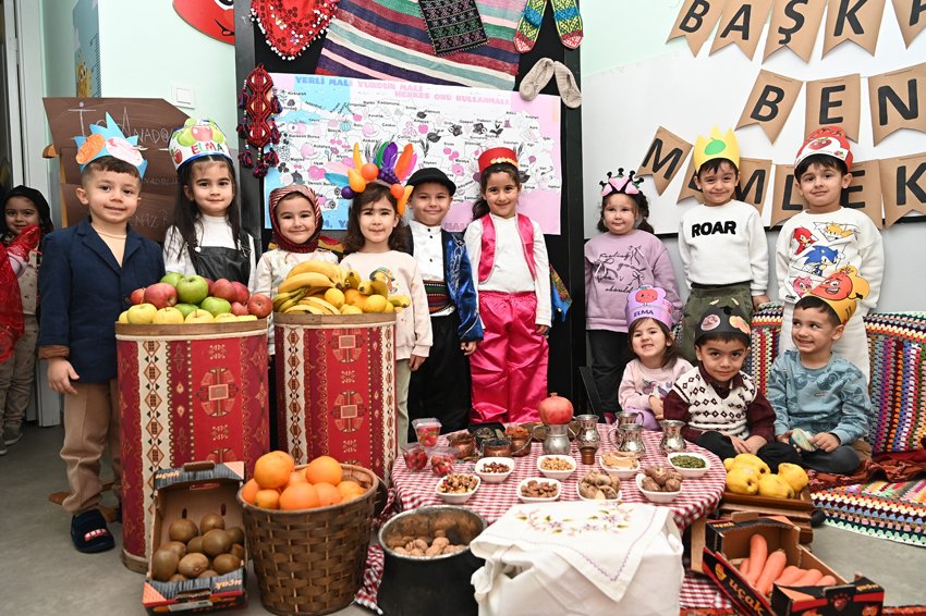 Mamak Belediyesi’ne bağlı kreşlerde, 12–18 Aralık Yerli Malı Haftası dolayısıyla