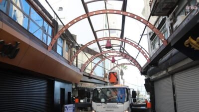 Marmaris Belediyesi tarafından Marmaris Çarşısı'nda yürütülen kentsel dönüşüm çalışmaları yeni