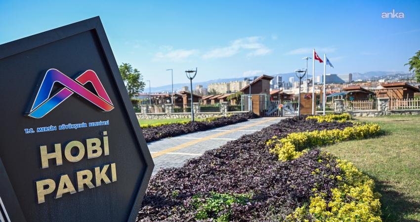 Mersin Büyükşehir Belediyesi’nin Toroslar ilçesinde kurduğu Hobi Parkı’nda kış hazırlıkları