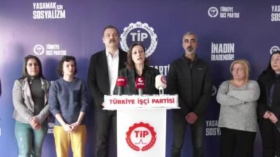 Türkiye İşçi Partisi (TİP) Genel Başkanı Erkan Baş, MESEM uygulamasını