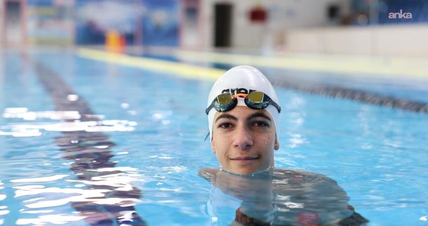 Milli para yüzücü Baran Doruk Şimşek, olimpiyat yolunda Eskişehir Büyükşehir Spor Kulübü sporcusu 15 yaşındaki milli para yüzücü