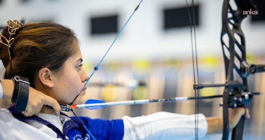 Muğla Büyükşehir Belediyesi Gençlik ve Spor Kulübü’nün Makaralı Yay Kız