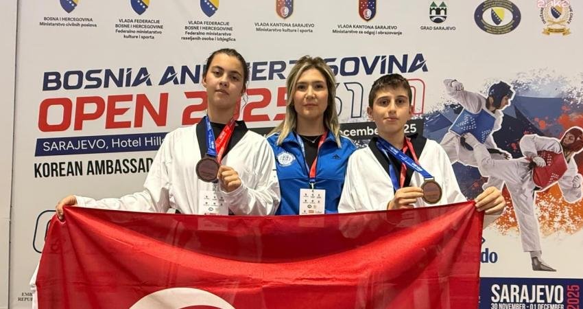 Bosna Hersek’in başkenti Saraybosna’da düzenlenen Dünya Taekwondo Federasyonu’nun prestijli organizasyonu
