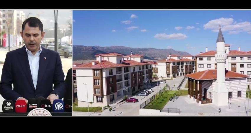 Murat Kurum, sosyal konut projesine lapılan başvuru sayısını açıkladı: Geçerli başvuru 5 milyon 242 bin Çevre, Şehircilik ve İklim Değişikliği Bakanı Murat Kurum, sosyal konut