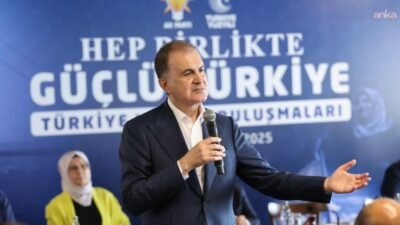 AK Parti Sözcüsü Ömer Çelik, "Özgür Özel'in CHP'nin iktidar olması