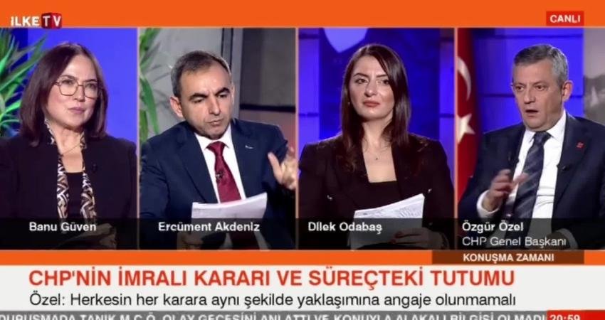 Özgür Özel: İmralı Heyeti salı günü CHP Genel Merkezi’ne gelecek CHP Genel Başkanı Özgür Özel, bugün MHP Genel Başkanı Devlet