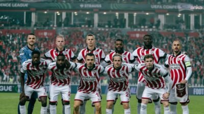 Samsunspor, Konferans Ligi'nin beşinci haftasında konuk ettiği AEK’ye 2-1 mağlup oldu.