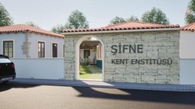 Çeşme Belediyesi, Şifne bölgesindeki eski çamur banyosu alanını yeniden işlevlendirerek