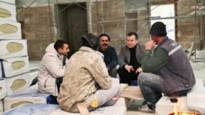 Silivri Belediye Başkanı Bora Balcıoğlu, saha ziyaretleri kapsamında Alibey Cami