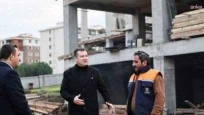 Silivri Belediye Başkanı Bora Balcıoğlu, ilçede yapımı süren Leyla &