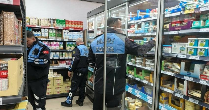 Silivri Belediyesi Zabıta Müdürlüğü, yeni yıl öncesinde vatandaşların yoğun olarak