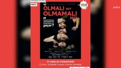 Silivri Belediyesi, 27 Aralık Cumartesi günü Önder Yılmaz Tiyatro Sahnesi’nde