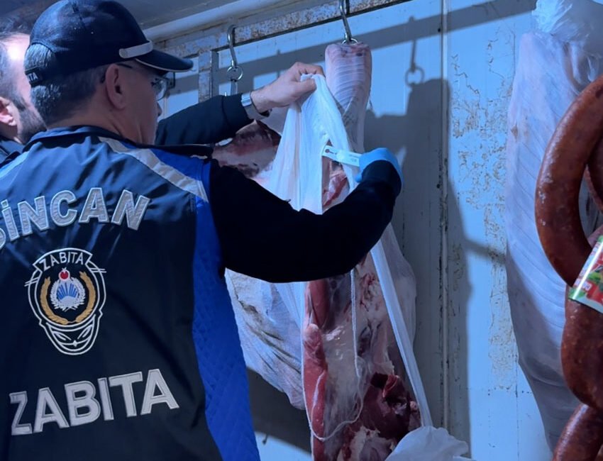 Sincan Belediyesi Zabıta Müdürlüğü ekipleri, vatandaşların sağlıklı ve güvenilir gıdaya