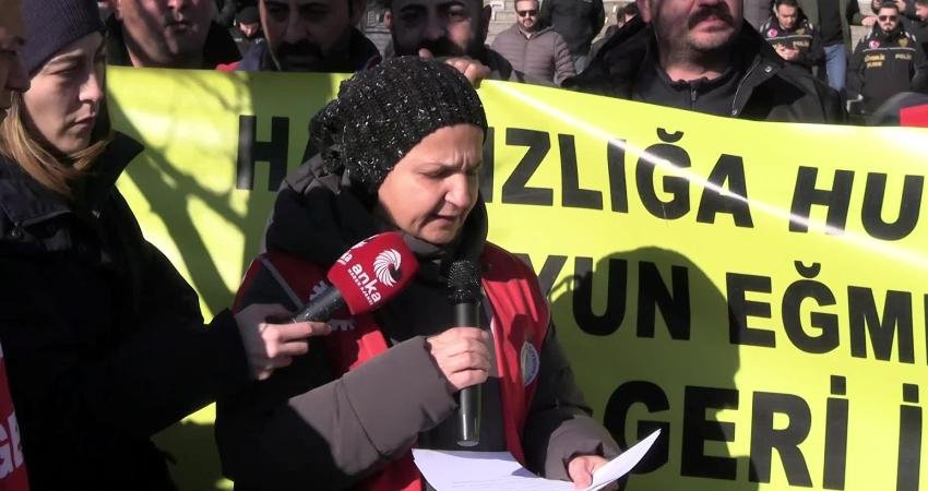 Genel-İş Sendikası 3 No’lu Şube Yönetimi ve temsilcileri, Şişli Belediyesi’nde