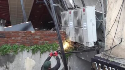 Esentepe'de kaçak olduğu gerekçesiyle daha önce 4 kez mühürlenen kebap