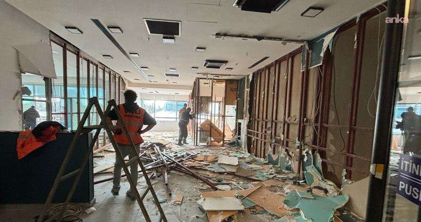 Şişli Belediyesi, ilçede bir AVM’de faaliyet gösteren bazı işletmelerin izinsiz