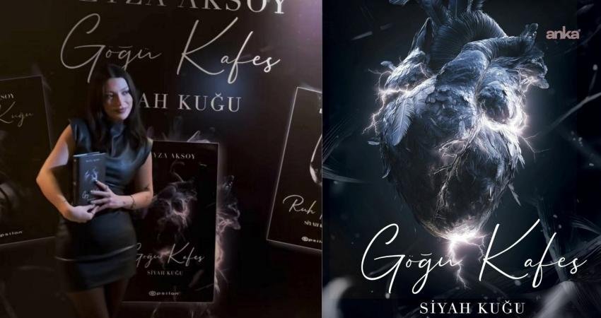 Siyah Kuğu serisinin üçüncü kitabı “Göğü Kafes” okurla buluştu Beyza Aksoy'un, Siyah Kuğu serisinin üçüncü kitabı 'Göğü Kafes' için