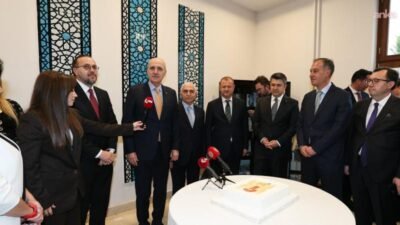 TBMM Başkanı Numan Kurtulmuş, 31'inci kuruluş yıl dönümü dolayısıyla TBMM