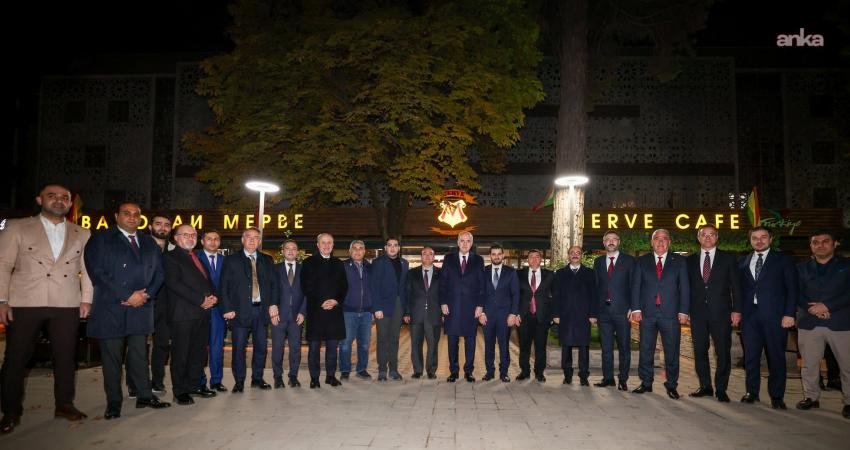 TBMM Başkanı Numan Kurtulmuş, Tacikistan'ın Duşanbe kentinde Türk iş insanlarıyla