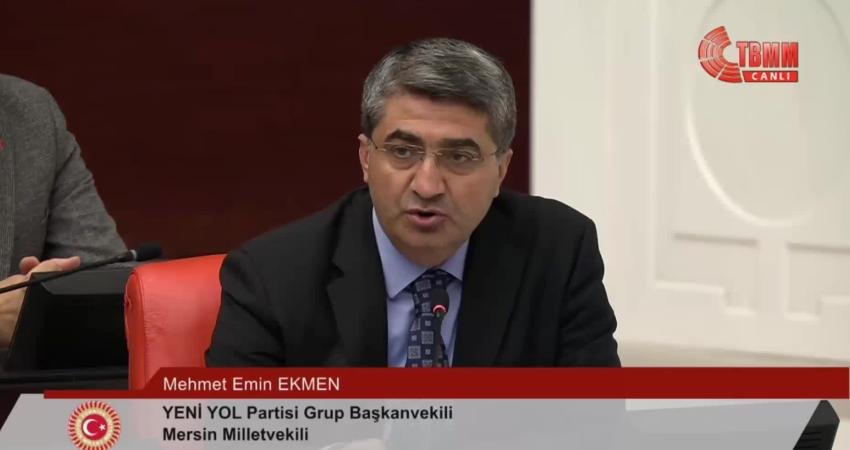 Yeni Yol Partisi Grup Başkanvekili Mehmet Emin Ekmen, Kızılay'ın 6