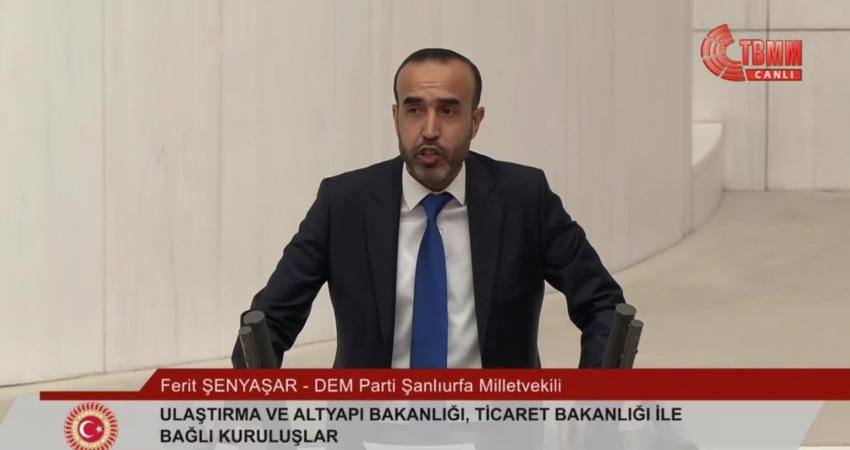 TBMM Genel Kurulu… Ömer Öcalan: Kürt meselesi, seçim kaygıları içerisinde sıkıştırılacak bir mesele değildir DEM Parti Şanlıurfa Milletvekili Ömer Öcalan, Meclis'te kurulan komisyondan AK