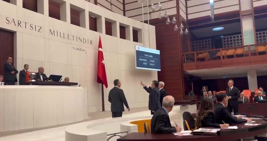 TBMM Genel Kurulu'nda, toplantı yeter sayısının bulunamaması nedeniyle 2026 yılı