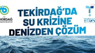 Tekirdağ Büyükşehir Belediyesi ile TESKİ, Marmaraereğlisi ve Süleymanpaşa’nın Kumbağ Mahallesi’nde