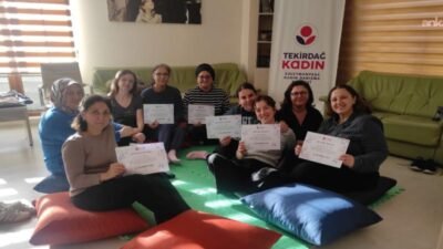 Tekirdağ Büyükşehir Belediyesi tarafından kadınların iletişim, kadına yönelik şiddetle mücadele