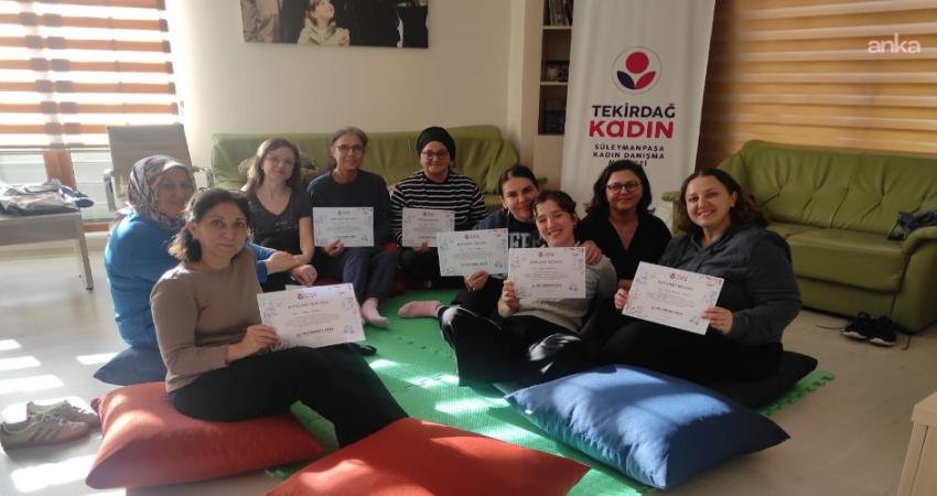 Tekirdağ Büyükşehir Belediyesi tarafından kadınların iletişim, kadına yönelik şiddetle mücadele