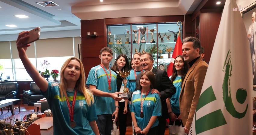 Tepebaşı Belediye Başkanı  Ahmet Ataç, Türkiye Tekvando Federasyonu Eskişehir İl