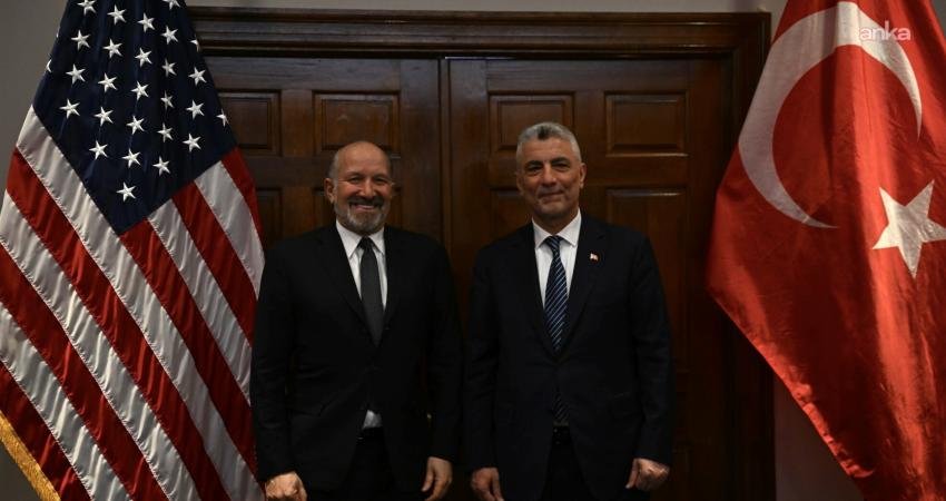 Ticaret Bakanı Ömer Bolat, ABD Ticaret Bakanı Howard Lutnick ile bir