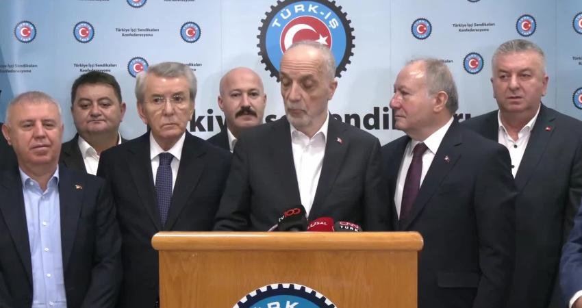 TÜRK-İŞ Başkanlar Kurulu, Genel Başkanı Başkanı Ergün Atalay'ın başkanlığında Çalışma