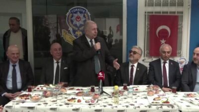 Zafer Partisi Genel Başkanı Ümit Özdağ, Emekli Polisler Derneği Antalya
