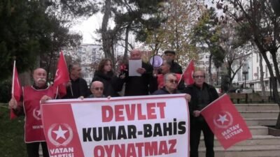 Vatan Partisi Bilecik Merkez İlçe Başkanı Devrim Serin, "Devlet kumar