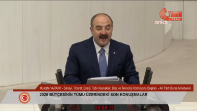 AK Parti Bursa Milletvekili Mustafa Varank, bütçe maratonun son gününde