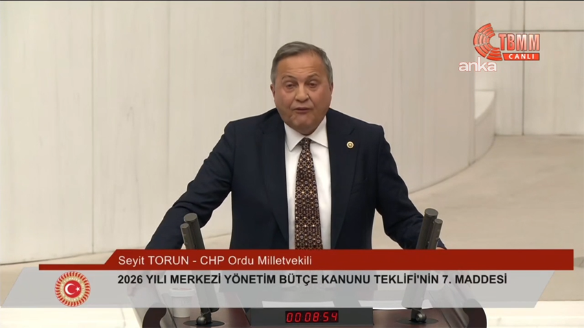 CHP’li Torun: “Çocuklarımızı uyuşturucu bataklığından kurtaramadınız” CHP Ordu Milletvekili Seyit Torun, "AK Parti’nin 23 yıllık iktidarında