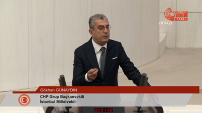 CHP Grup Başkanvekili Gökhan Günaydın, AK Parti Yozgat Milletvekili Süleyman Şahan’ın