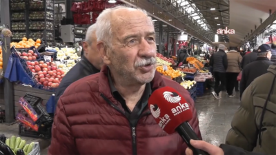 2026’ya sayılı günler kala Ankara Ulus Hal Pazarı’nda esnaf, satışların