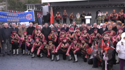 Gazi Mustafa Kemal Atatürk'ün Ankara'ya ilişinin 106'ncı yıl dönümü dolayısıyla