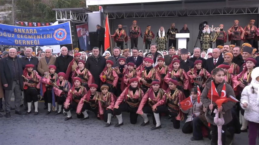 Gazi Mustafa Kemal Atatürk'ün Ankara'ya ilişinin 106'ncı yıl dönümü dolayısıyla