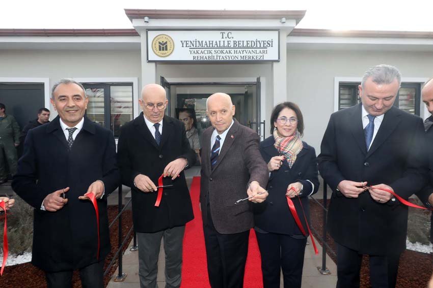 Yenimahalle Belediyesi’nin ilçe sınırlarındaki sokak hayvanları için Yakacık’ta yapımın tamamladığı