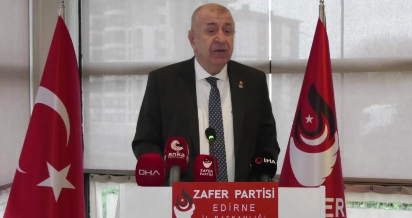Zafer Partisi Genel Başkanı Özdağ: “Türkiye için en hayırlısı bir an önce sandığın Türk milletinin önüne konması” Zafer Partisi Genel Başkanı Prof. Dr. Ümit Özdağ, Edirne’de gerçekleştirdiği