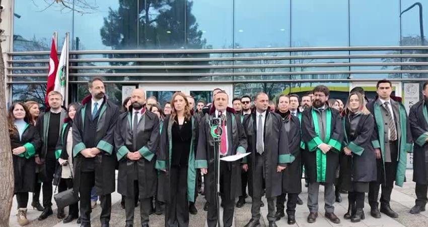 Ankara Barosu Başkanı Mustafa Köroğlu,  "24 Ocak Tehlike Altındaki Avukatlar