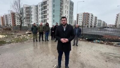 Gaziantep'in Nurdağı ilçesi Yavuzselim Mahallesi'nde rezerv alan 3.1 etap kapsamında