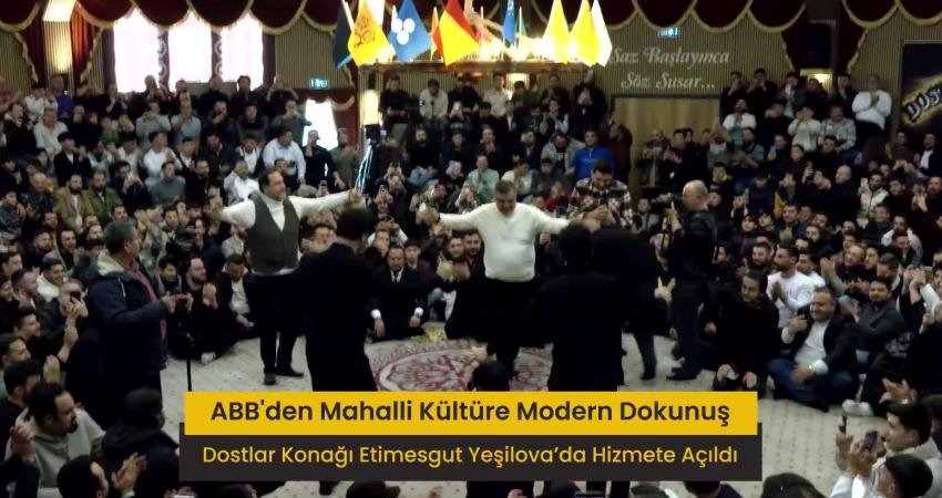 Ankara Büyükşehir Belediyesi (ABB) tarafından mahalli kültürü ve mahalle dayanışmasını