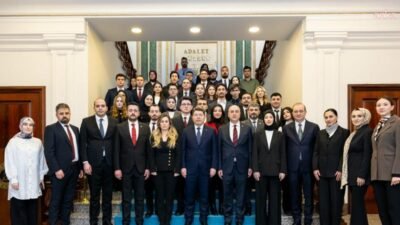 Adalet Bakanı Yılmaz Tunç, Ankara 2 No’lu Barosu Başkanı Gökhan